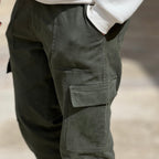 Pantalon Cargo Taille élastiquée