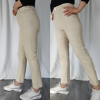 Série 8P Jean Mom fit moulant taille haute