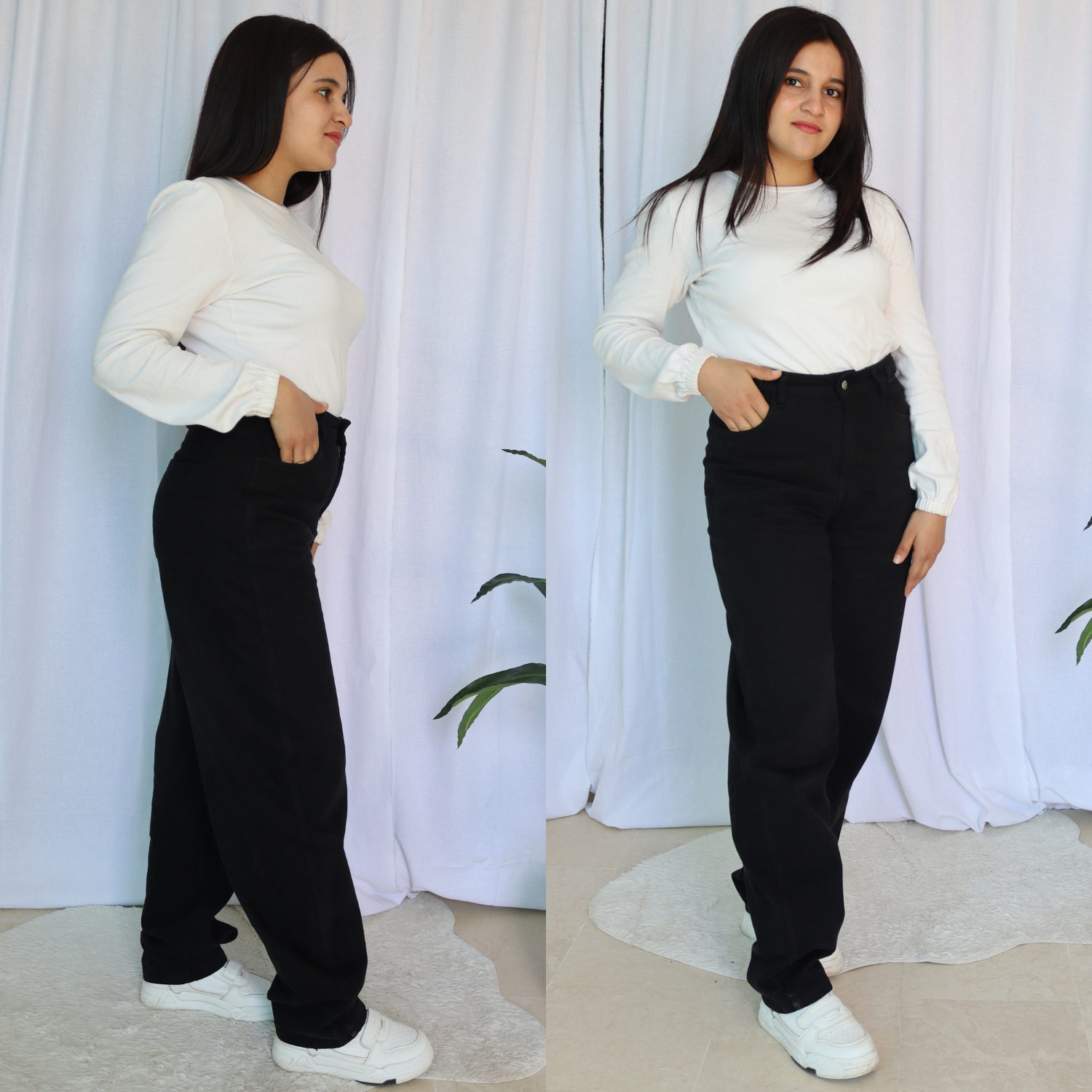 Jean Baggy Balloon - Noir