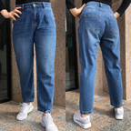 Jean style boyfriend Grande Taille