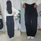 Baggy Fillette - Noir