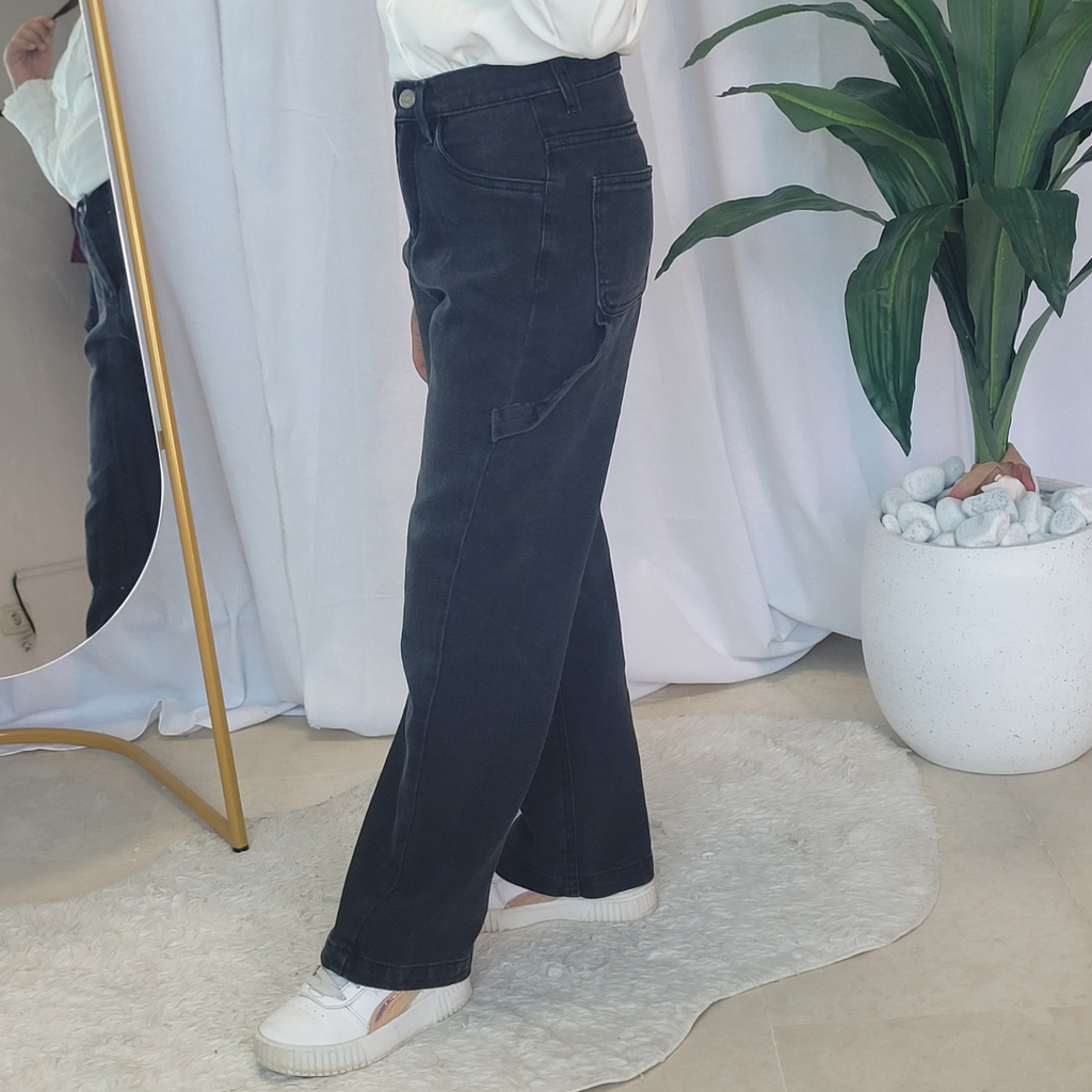 Baggy Fillette - Noir