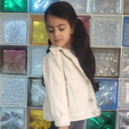 Surchemise fillette - Beige