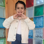 Surchemise fillette - Beige