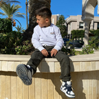 Pantalon Cargo Enfant - Noir