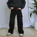 Jean Baggy Garçon - Noir