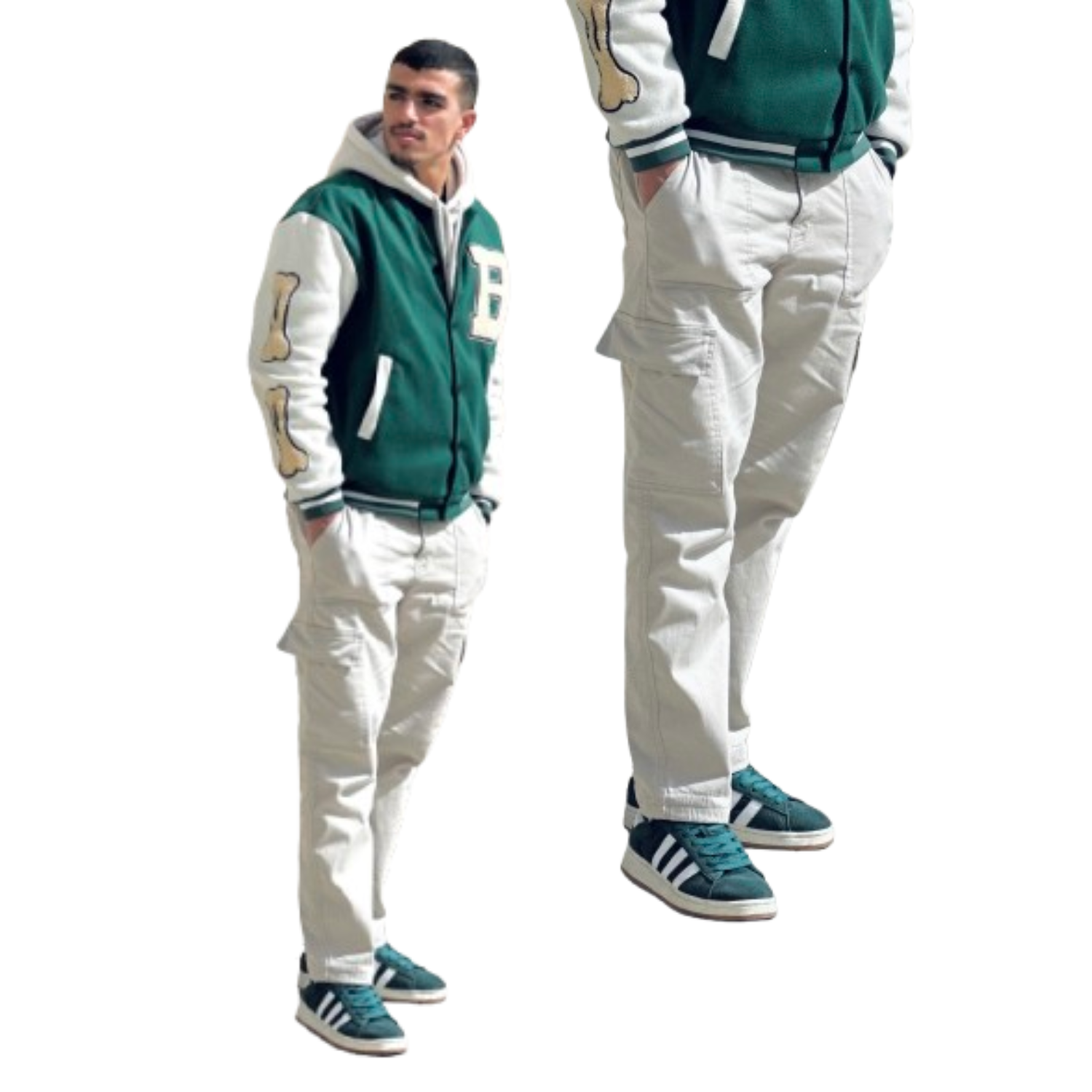 Pantalon Cargo Pack 2 pièces