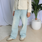 Jean Baggy Garçon - Bleu clair