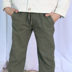 Pantalon Macco Garçon - Vert kaki