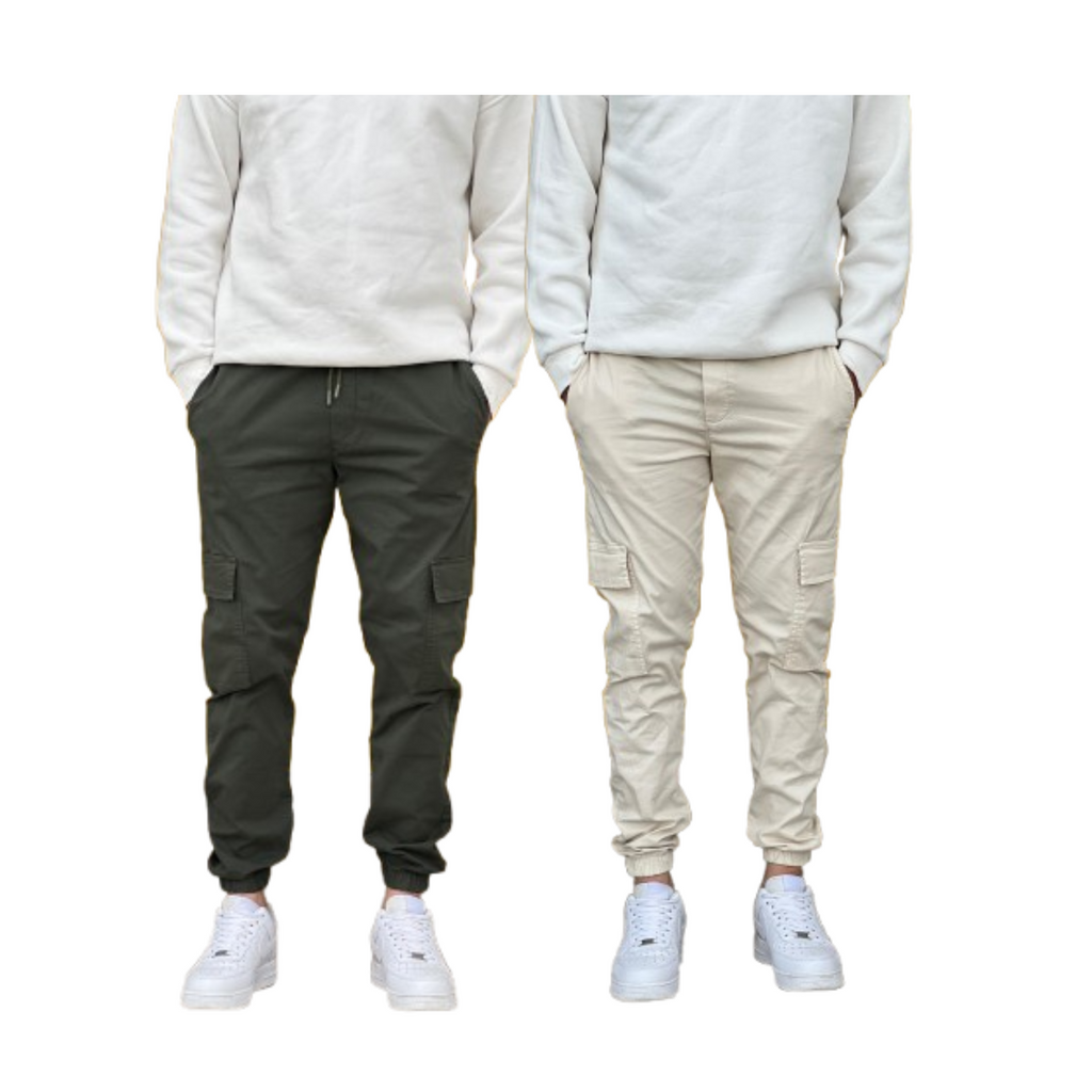 Cargo jogger fit Pack 2 pièces