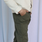 Pantalon Macco Garçon - Vert kaki