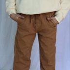 Pantalon Macco Garçon- Camel