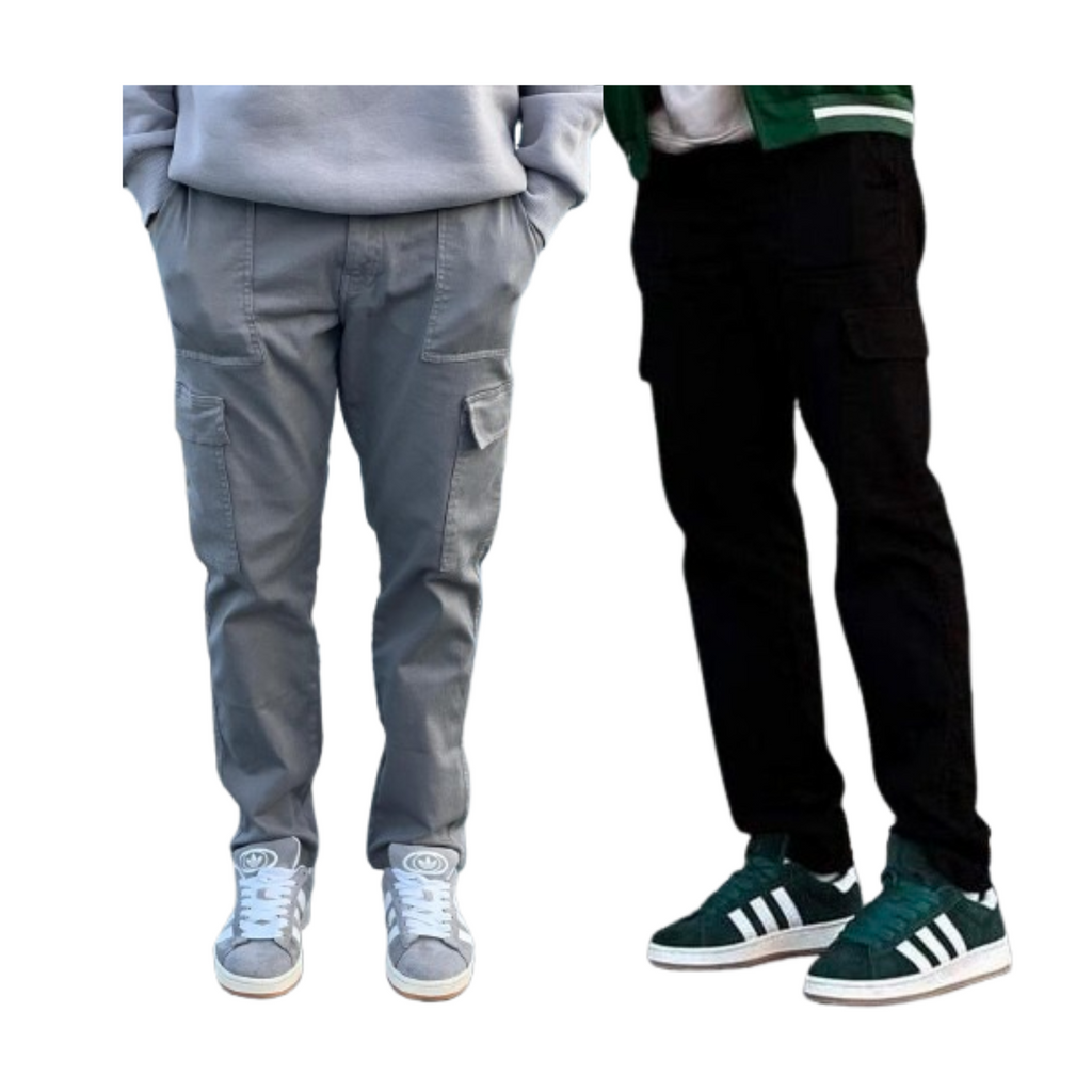 Pantalon Cargo Pack 2 pièces