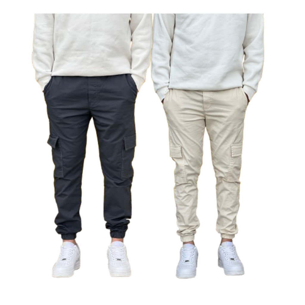 Cargo jogger fit Pack 2 pièces