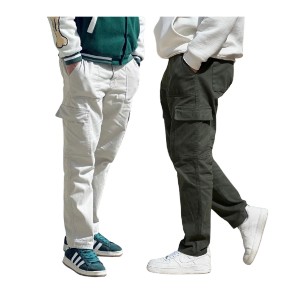 Pantalon Cargo Pack 2 pièces