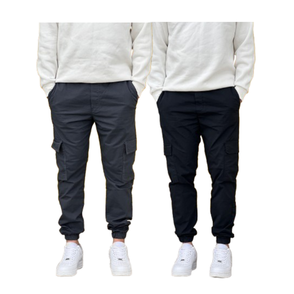Cargo jogger fit Pack 2 pièces
