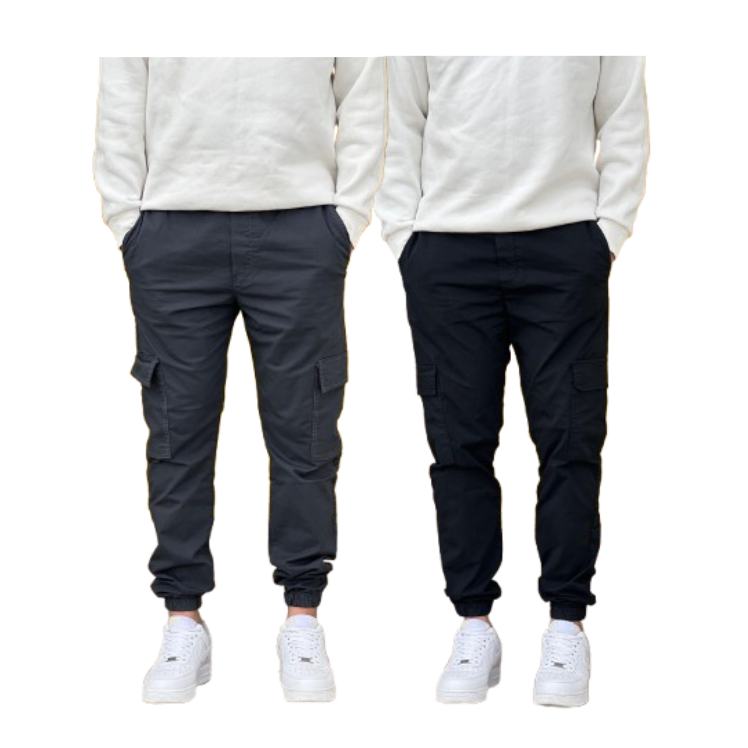 Cargo jogger fit Pack 2 pièces