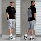 Short Regular Fit en molleton Grande taille