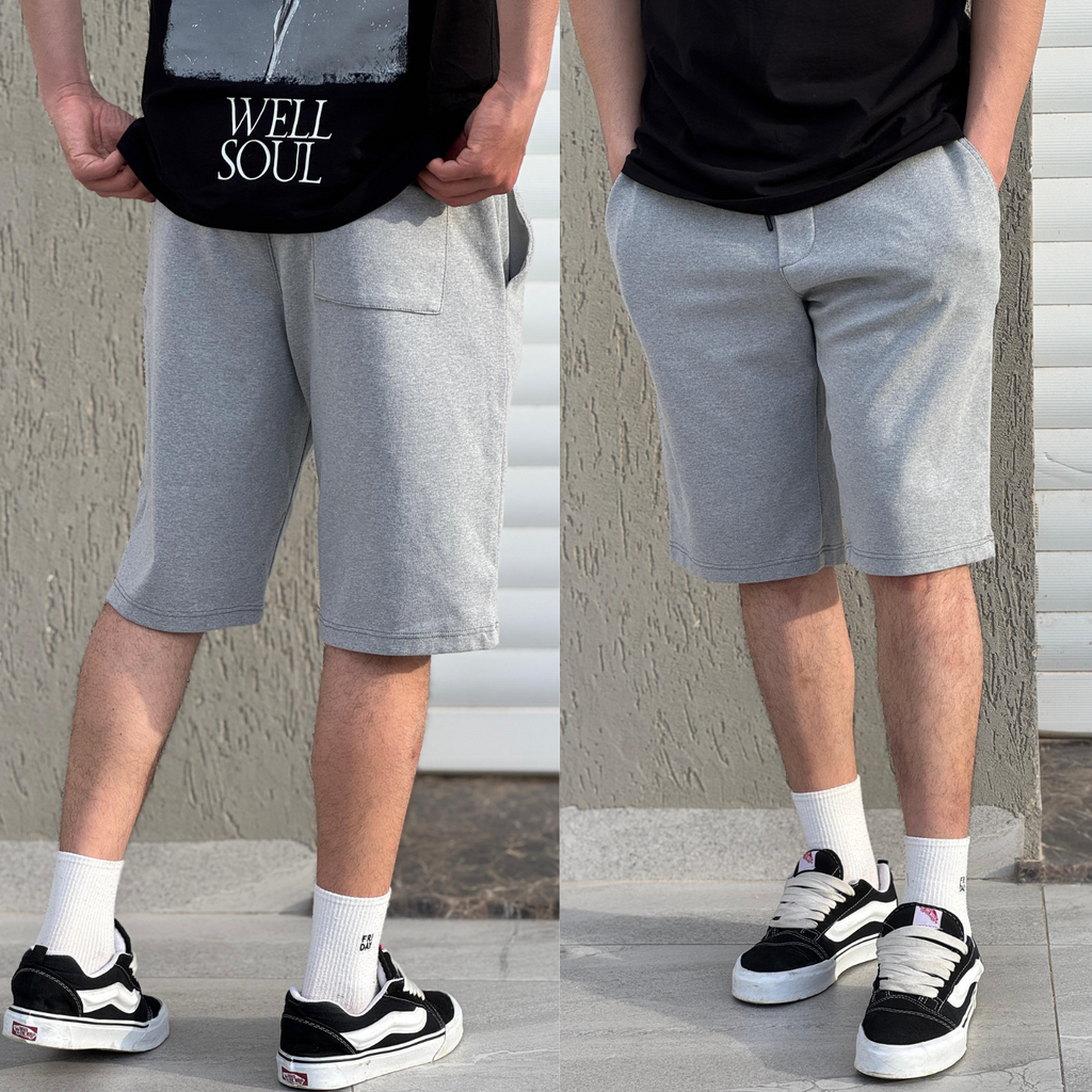 Short Regular Fit en molleton Grande taille