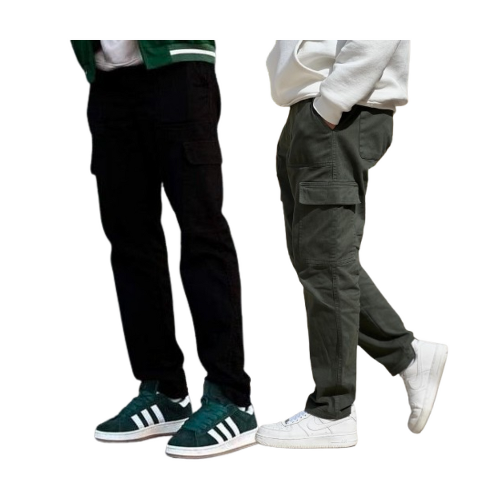 Pantalon Cargo Pack 2 pièces