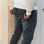 Jean simple coupe slim - Gris délavé