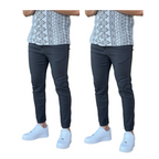 Pantalon Chino confort pack 2 pièces