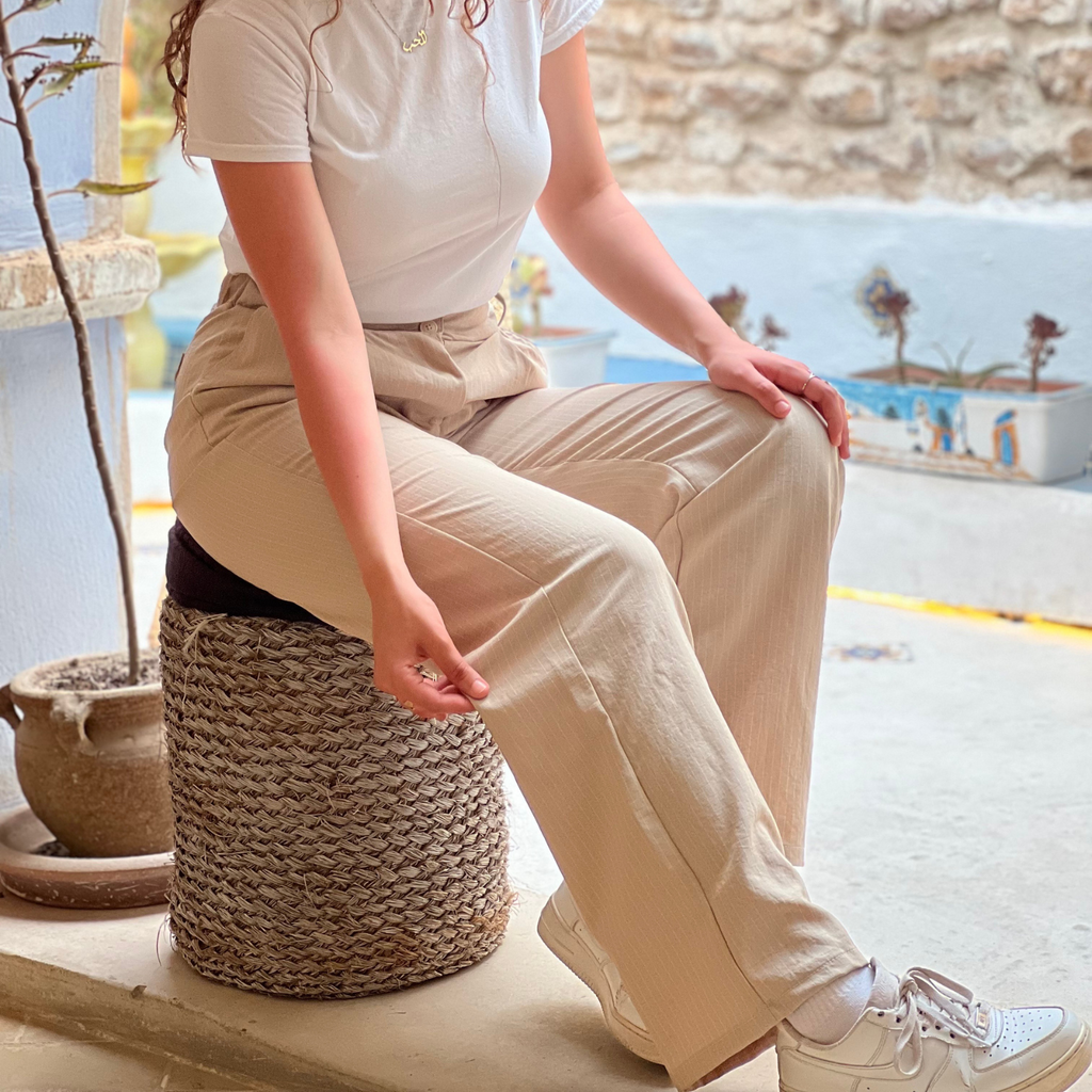 Pantalon tergal large