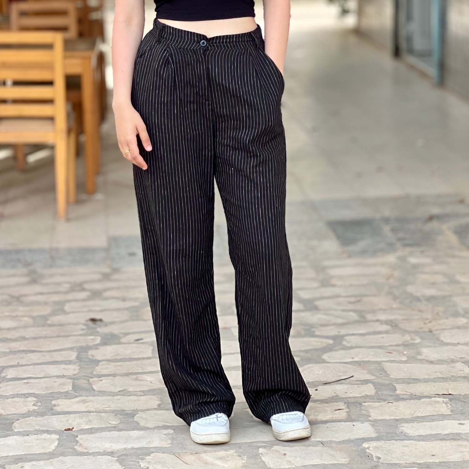 Pantalon tergal large