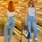 Jean straight Grande taille