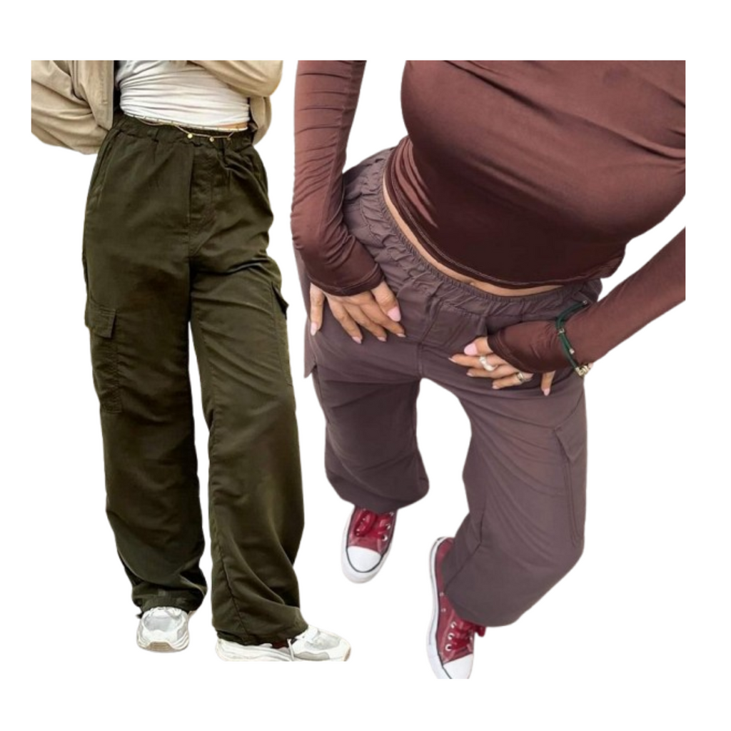 Pantalon parachute Pack 2 pièces