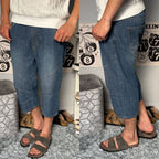 Bermuda avec cordon Confort - Grande Taille