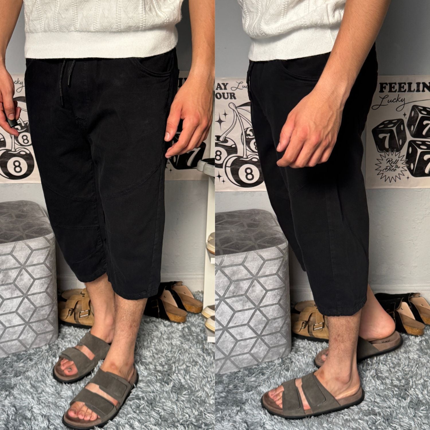 Bermuda avec cordon Confort - Grande Taille