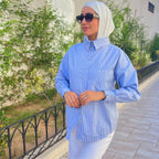 Chemise Oversize rayée femme