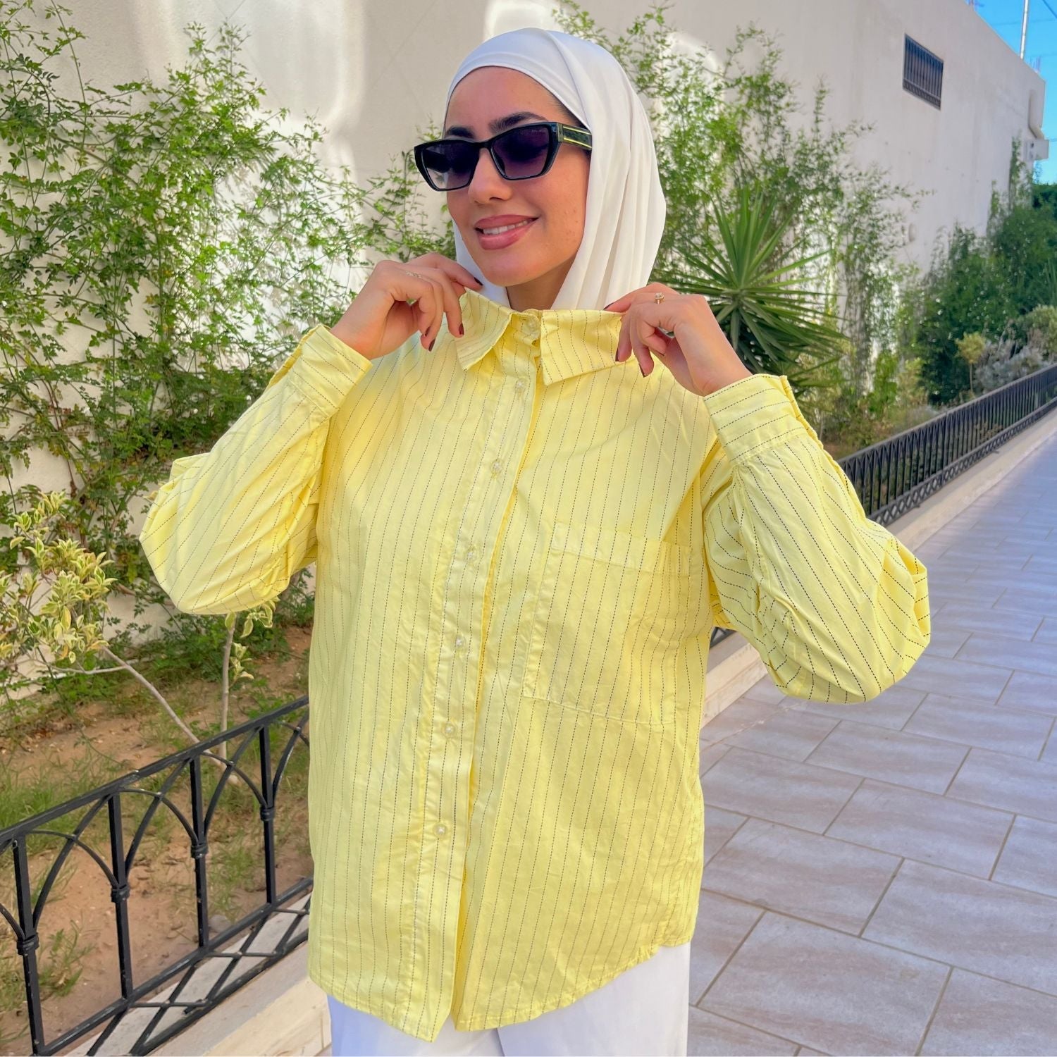 Chemise Oversize rayée femme