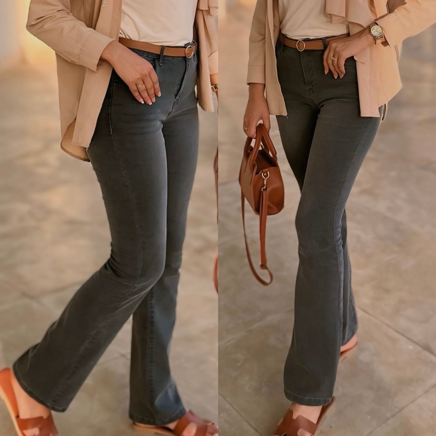 Jean flare Grande Taille