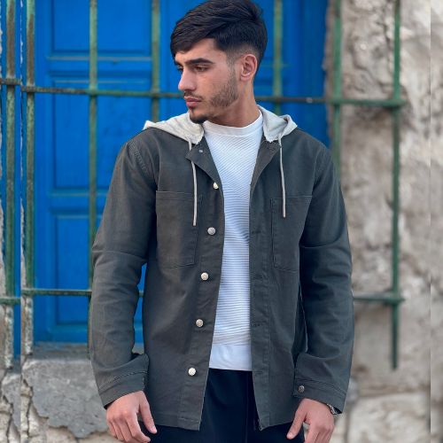 Surchemise Homme avec capuche