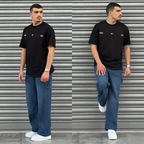 Jean Baggy à poche marteau