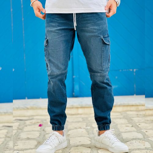 Pantalon Cargo Jogger jean
