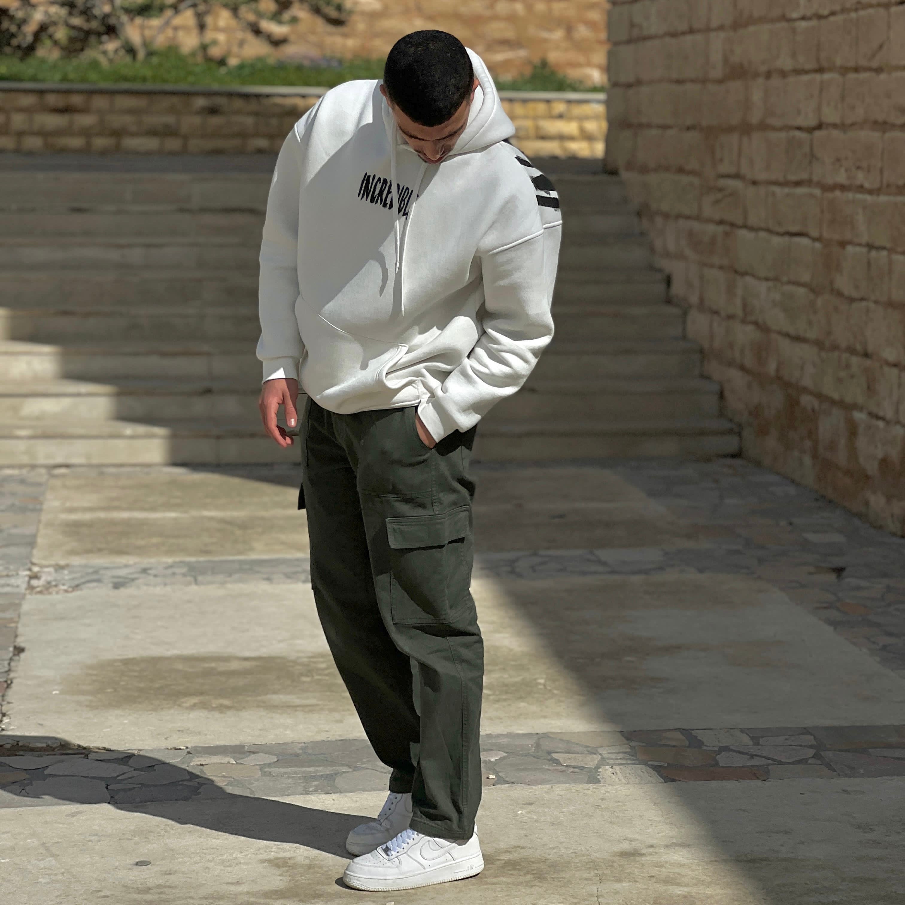 Pantalon Cargo Taille élastiquée