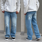 Jean Baggy à poche marteau