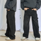 Jean Baggy Garçon - Noir