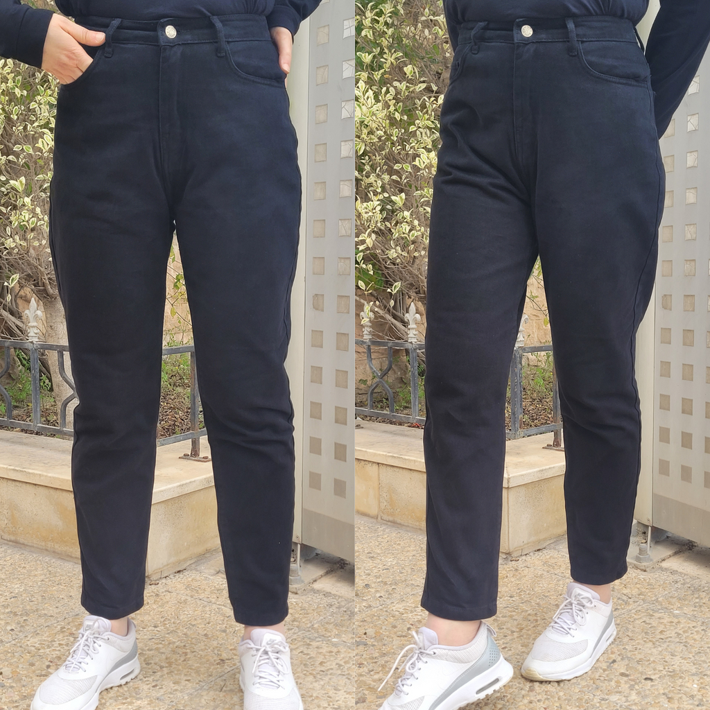 Jean Mom fit confort Grande Taille