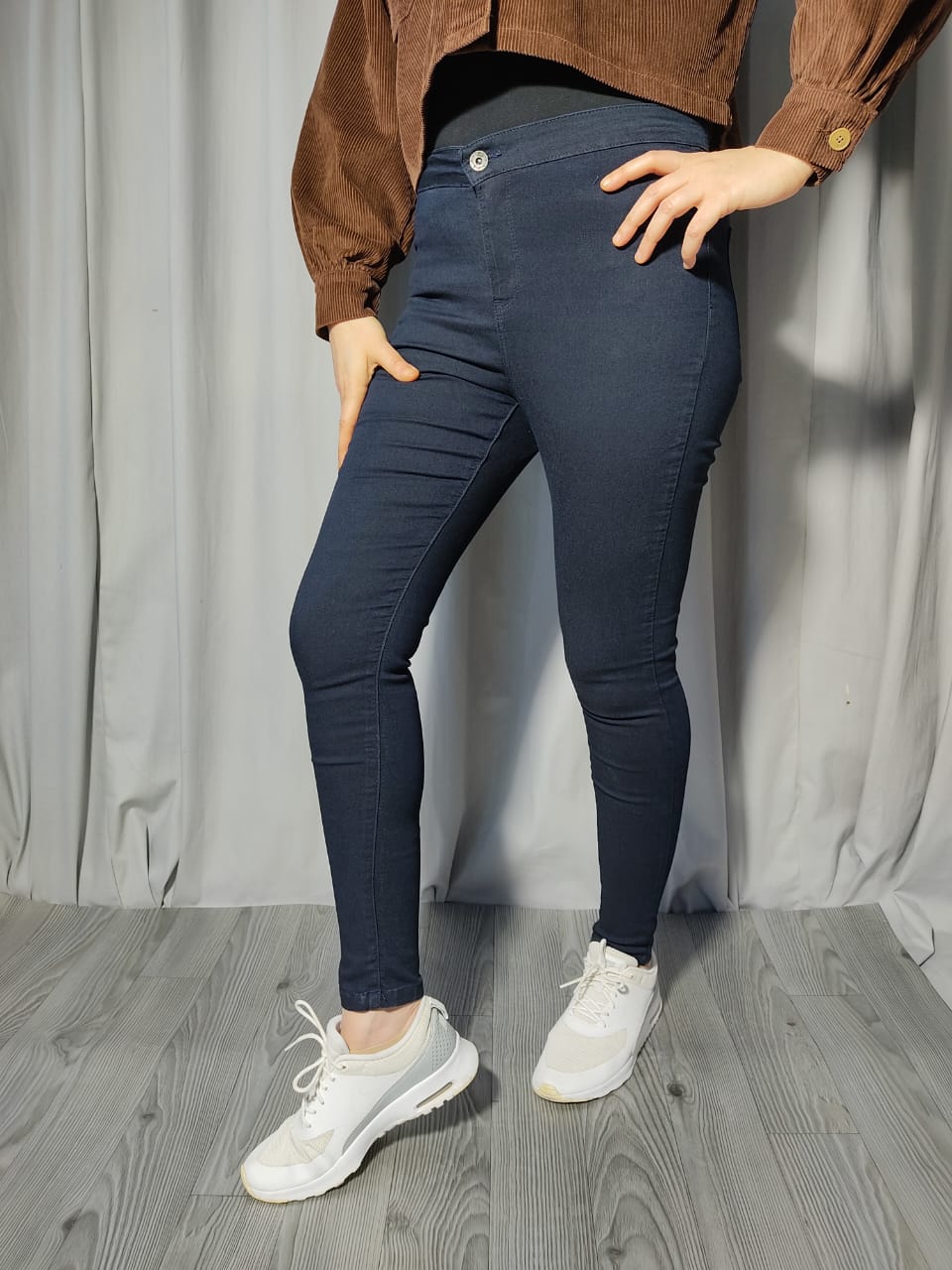 Jean moullant à taille haute