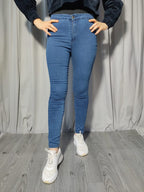 Jean moullant à taille haute