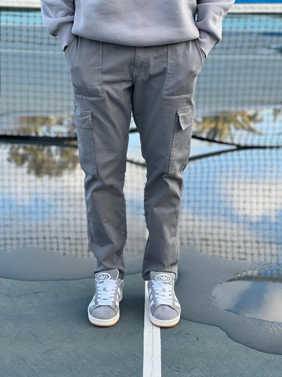 Pantalon Cargo Taille élastiquée