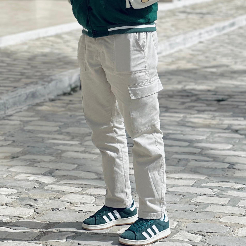Pantalon Cargo Taille élastiquée