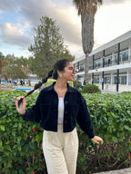 Sur chemise en velours