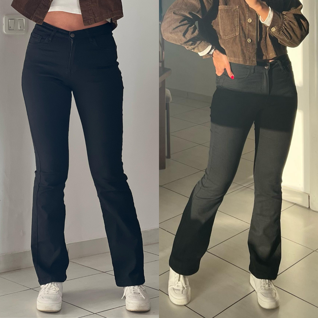 Jean flare super taille haute